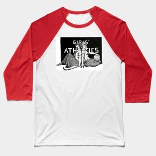 Girls' Athletics - 1913 vintage design Baseball T-Shirt